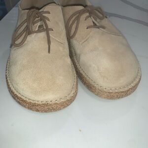 Birkenstock Men’s Size 9 EU 42 Gary Sand Suede Casual Oxfords Shoes